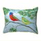 Betsy Drake Pair of Buntings Extra Large Zippered Indoor/Outdoor Pillow 20x24